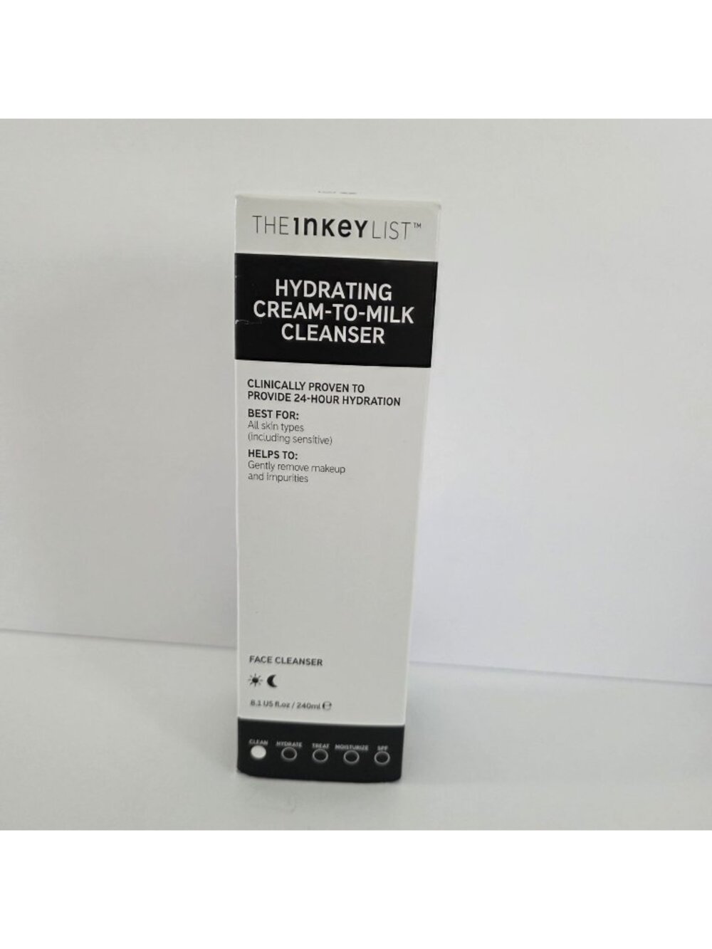 The Inkey List Hydrating Cream-To-Milk Cleanser 240ml For All Skin Types